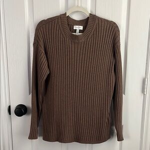 JESSICA SIMPSON Bronze Long Sleeve Sweater